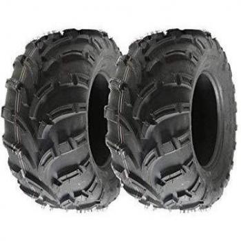 Parnells 2 - Neumáticos cuádruples 25X10-12 6ply neumáticos ATV 7psi 25 10.00 12 Set E Road Marcado Legal