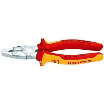 KNIPEX Alicate universal cromo vanadio aislado 1000V