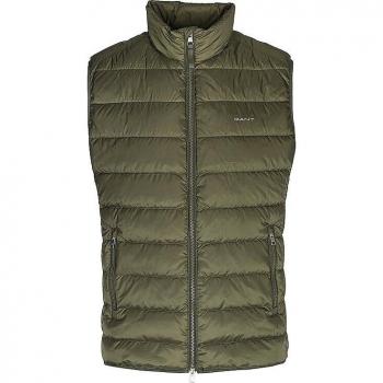 Chaleco Ligero Light Down Verde de Gant