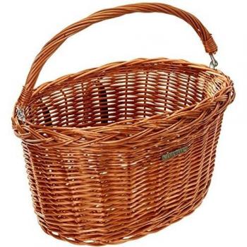 Basil Detroit Cestino per bicicletta, Unisex Adulto, Nature Brown, Taglia Unica