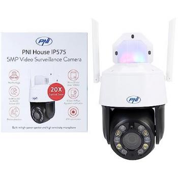 Cámara de Videovigilancia IP575 5MP WiFi con Zoom Óptico 20x y Objetivo Varifocal