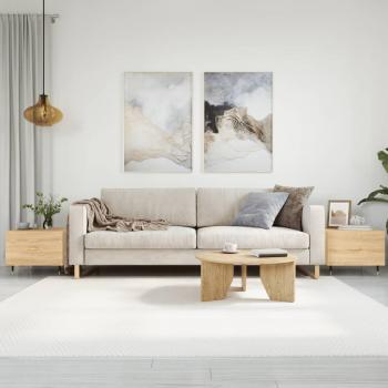 Mesas de centro 2 piezas Sonoma Oak 50x50x40cm madera multicapa
