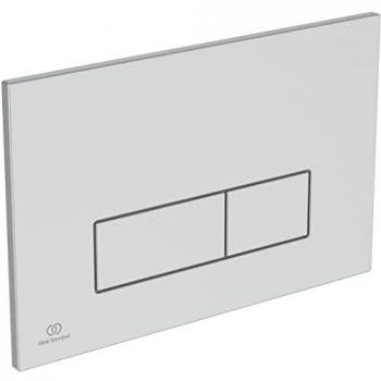 Placa de Descarga Pneumática Ideal Standard Oleas P2, Cromo Mate R0119JG 234x8,5x154mm