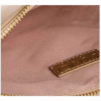 Cartera DE Mano Envelop Dorada Unica Gold