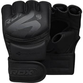 RDX F15 Noir MMA Grappling Training Gloves - Matte Black, Large