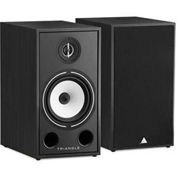 Triangle Borea BR03 100W 2-Way Bookshelf Speakers, Pair, Black Ash