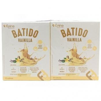 Farline Duplo Batido Sabor Vainilla y Chocolate, 2 x 15 Sobres