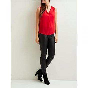 VILA ( BESTSELLER ) ) - Vila VILUCY S/L Top Top Color Rojo Talla S Mujer Color: Rojo Talla: S