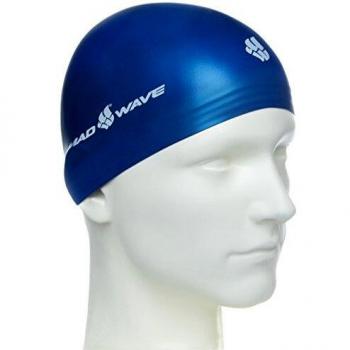 Gorro de natación Mad Wave Soft Aprobado por FINA azul - M