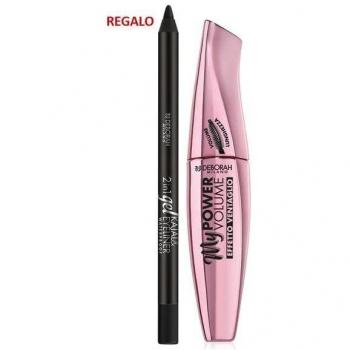 Deborah Milano My Power Volume Eyeliner - Delineador de Ojos Negro de Alto Volumen