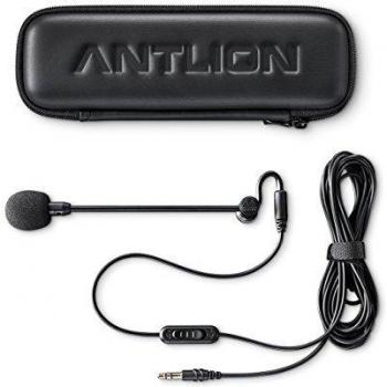 Antlion Audio Clip-On Boom Microphone with Noise Reduction and Mute Button
