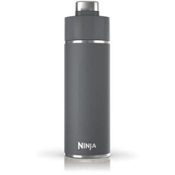 Botella Térmica Ninja Thirsti 530ml Gris - Triple Aislamiento, Acero Inoxidable, Antifugas, Lavavajillas