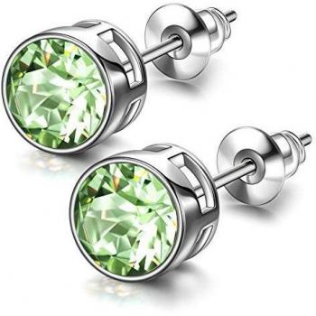 Susan Y regalo de navidad pendientes mujer regalos del día de madres para mamá mujeres niñas cristal de swarovski joyería de moda fina regalos de cumpleaños para damas hermana novia