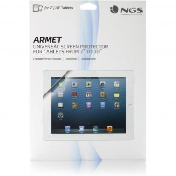 NGS Armet - Pack de 2 protectores de pantalla para tablets