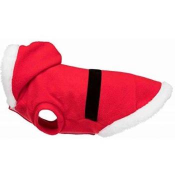 Abrigo navideño Papá Noel para perros - M: 45 cm de longitud dorsal