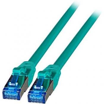Cable de red Cat6a S/FTP Super Flex 1 m Verde