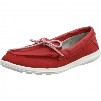 Helly Hansen W Faerder Deck, Zapatillas de Vela para Mujer, Rojo