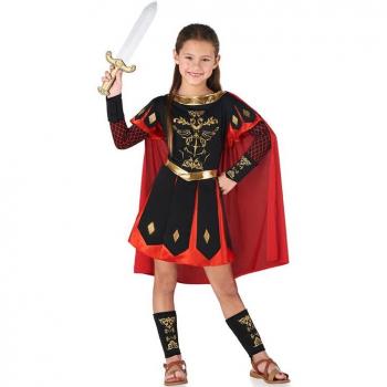 Kimokawaii Centurión Romano Rojo y Dorado para Niños