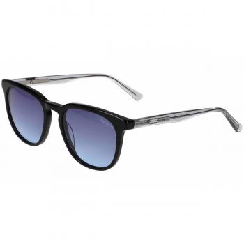 Pepe Jeans PJ7434 009 Anteojos de Sol para Hombre Negros, Lentes de Sol Para Hombre Negros, Gafas de Sol para Hombre Negras