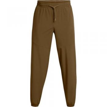 Pantalón deportivo Under Armour Vibe Woven para hombre, Marrón, Talla L