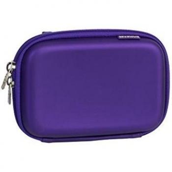 Funda Rígida Rivacase Davos para Disco Duro 2.5 y Navegador GPS 4.3 - Color Púrpura