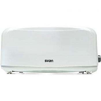 Svan SVTO08215B Tostador Two Slice 06 Vertical Blanco, Plastic