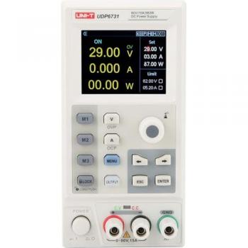 Fuente de alimentación de laboratorio UNI-T UDP6730, 0-40 V, 0-30 A, 360 W, programable, 1 canal