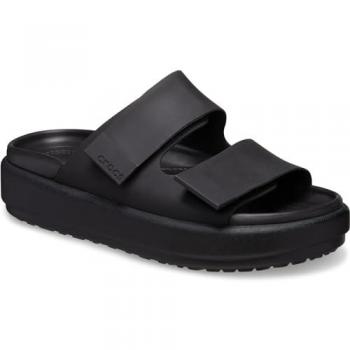Sandalias de mujer Crocs Brooklyn Luxe Negro EU 39-40