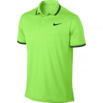 Nike M Nkct Dry Polo Solid Pq Camiseta de Manga Corta de Tenis, Hombre, Verde