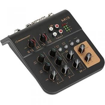 Mi3 MEZCLADOR 3 CANALES 2 MIC 1 STEREO AUDIOPHONY