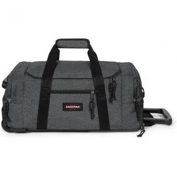 Eastpak Leatherface S+ 41L Soft Cabin Trolley Bag Black Denim