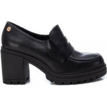 Xti 141682 Mocasines para Mujer Color Negro con Tacón de 8cm