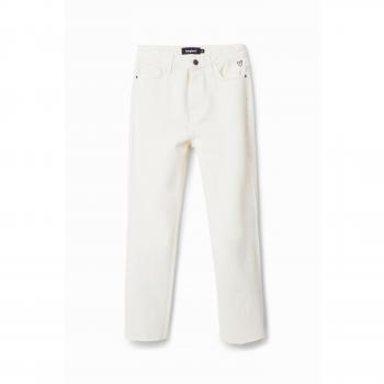 Pantalón Desigual Vaquero Straight Cropped