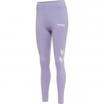 Hummel Mallas Legacy High Waist para mujer, altas, ligeras, color Heirloom Lilac, talla 12 (M)