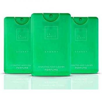 Desinfectante de manos perfumado sydney z pack 3 uds 70 alcohol colonia higienizante de manos en spray de bolsillo la mistt