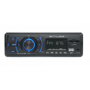 Muse M-090 MR - Radio para coche, color negro
