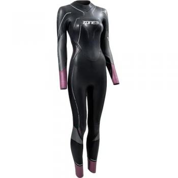 Traje neopreno Zone3 Aspire para mujer - negro lila intenso - talla ML