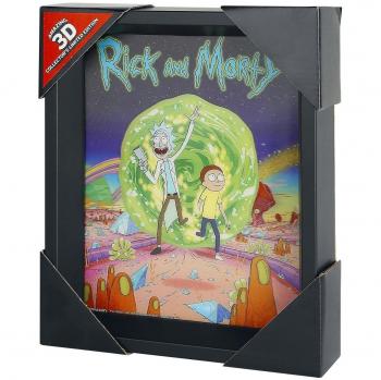 Rick & Morty - Poster 3D Portal