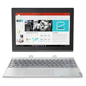 Lenovo Miix 320-10ICR Tablet de 10.1 Full HD, Procesador Intel Atom x5-Z8350, 4GB RAM, 128GB SSD, Sistema Operativo Windows 10 Home con WiFi y Bluetooth 4.0 - Color Plata