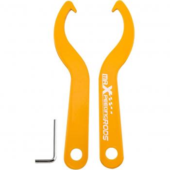 Adjustable Steel Coilover Spanner Wrenches for Shock Spring Adjustment