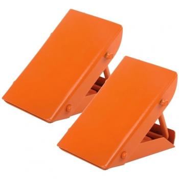 Placas plegables de acero par