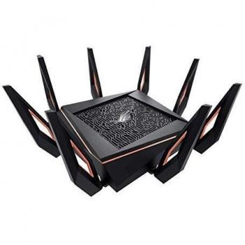 ASUS Rapture GT-AX11000 Tri-Band Gigabit Ethernet Wireless Router, Black