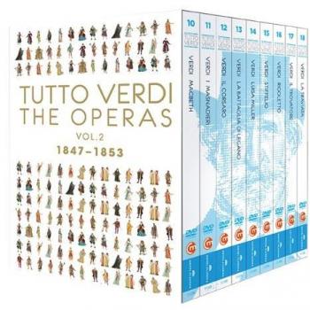 Verdi Operas Collection Volume 2 (1847-1853) - 9 DVD Set