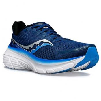 Saucony Guide 17 Wide Men's Running Shoes - Navy Blue - Size 41
