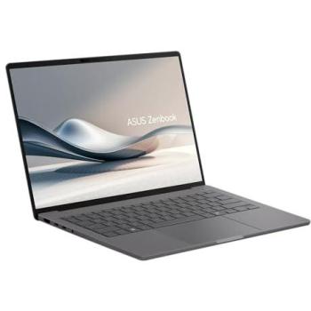 ASUS Zenbook A14 OLED 14 - Qualcomm Snapdragon X1-26-100, 16 Go RAM, 512 Go SSD, Windows 11 Home, Gris AZERTY