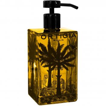 Amber Black Liquid Soap - 500 ml Refillable Amber Glass