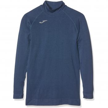 Joma Brama Classic - Camiseta térmica para niños, color azul marino, talla 4-6 años