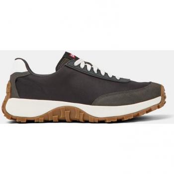 Zapatos Deportivos Hombre Camper Drift Trail K100864-015 Negro - Zapatillas Lisas con Cordones, Estilo y Calidad