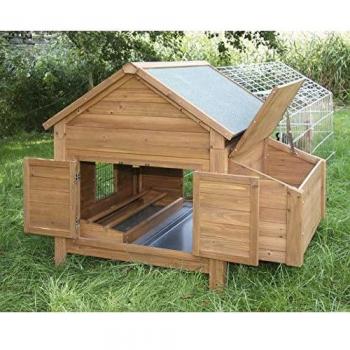 Pondoir de Madera Galep para Pequeños Animales - 85 x 37 x 48 cm - Montaje Fácil