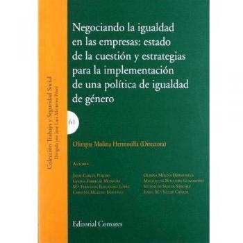 NEGOCIANDO LA IGUALDAD EN LAS EMPRESAS ESTADO CUESTION ESTR